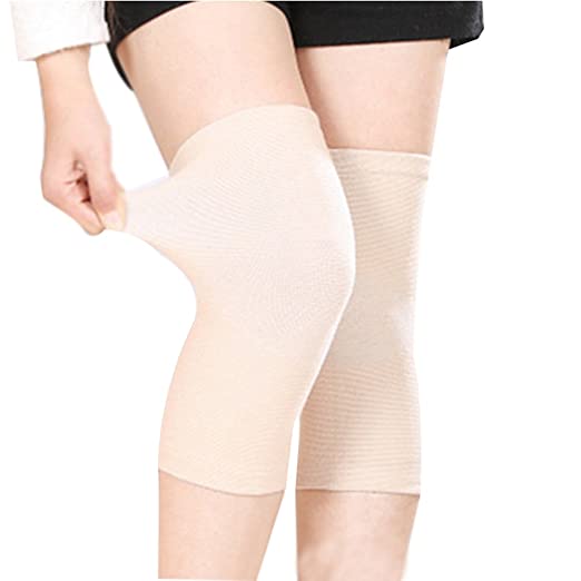 Bamboo Fabric Knee Sleeves for Knee Support, Circulation Improvement & Pain Relief,Sport Compression for Running, Pain Management, Arthritis Pain Women & Men